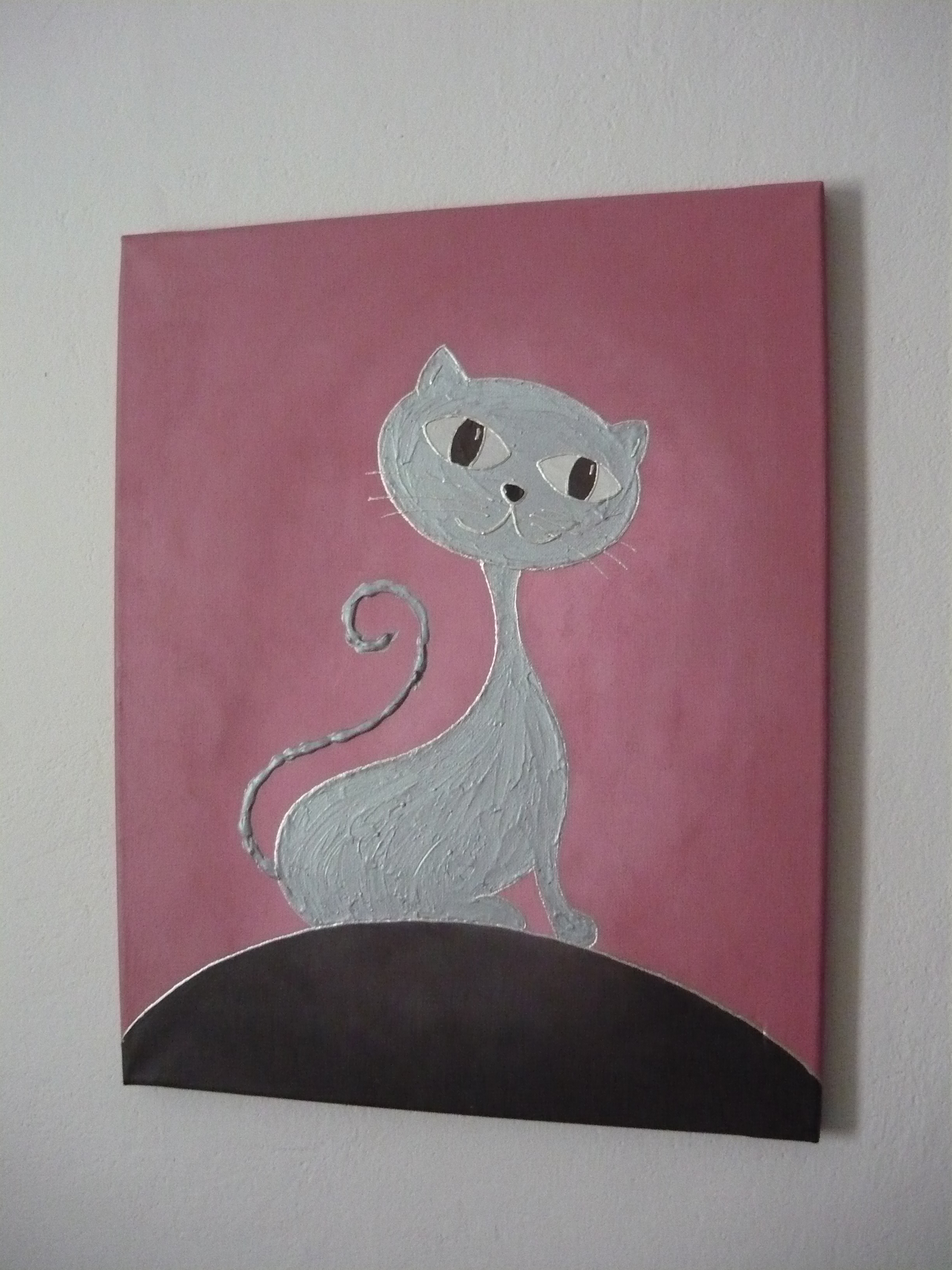 Stříbrná kočka